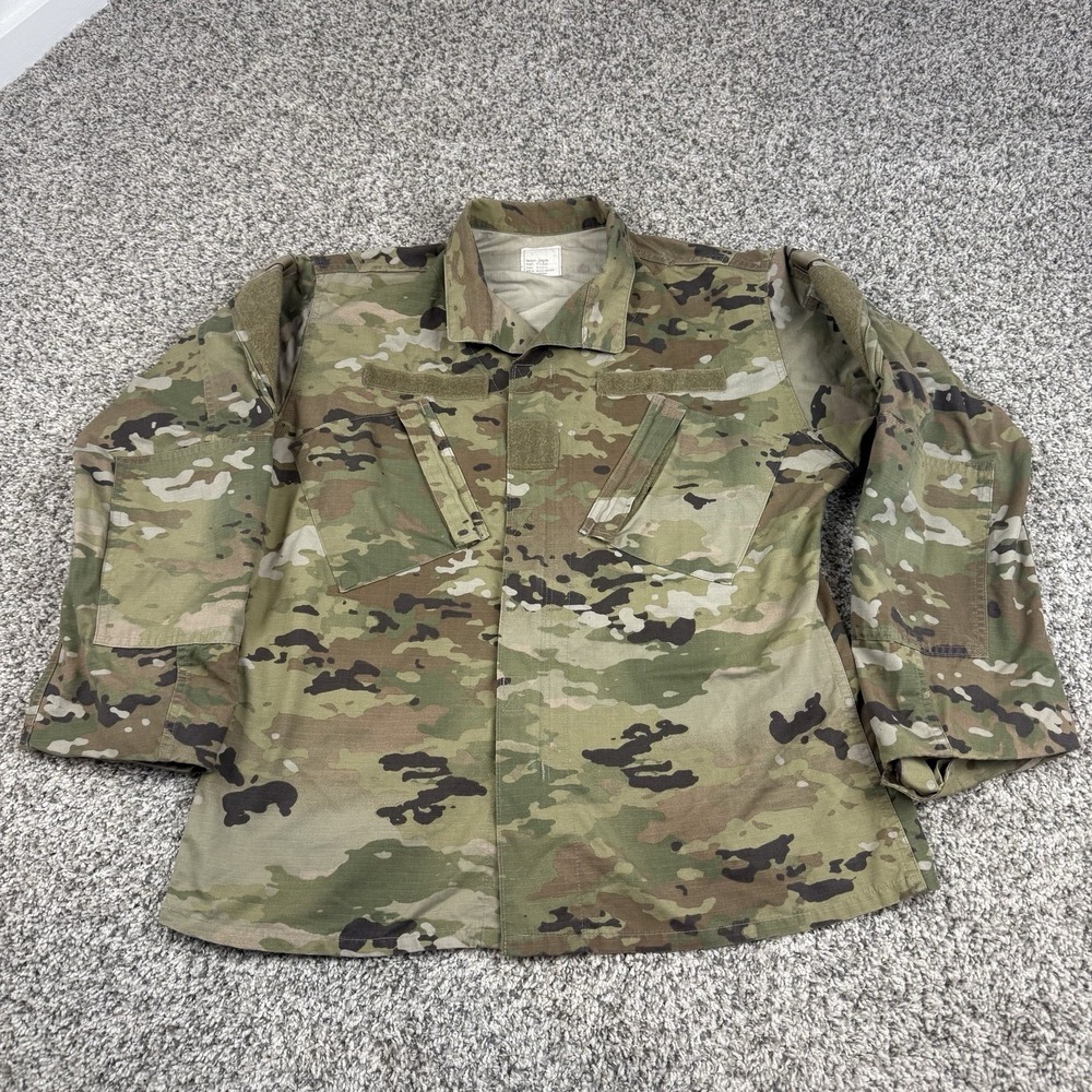 US Military OCP Multicam Combat Uniform Coat Medium Reg Insect Ripstop Jacket
